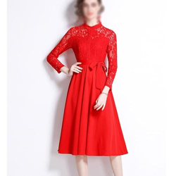 WALNUT Abito da Cocktail Party da Donna Primaverile (Color : A, Size : XXL Code) características