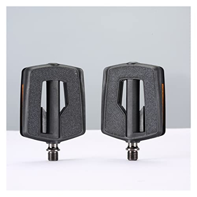 AIRAXE Pedale Piatto Urbano L'Ultimo Pedale della Piattaforma con Area di Impugnatura di Carta vetrata (Color : Black)