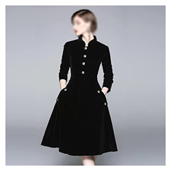 WALNUT Abito da Ufficio da Donna (Color : Black, Size : L Code) precio