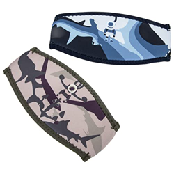 Unomor Maschere Immersioni Cinghie Schiaffeggianti 2Pcs Neoprene Decorative Immersioni Cinghiali Protezione per Peli per Le Maschere da Nuoto da Nuoto características