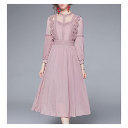 WALNUT Donne in Abito Primaverile Cocktail Party da Cocktail Party (Color : Pink, Size : M Code) características