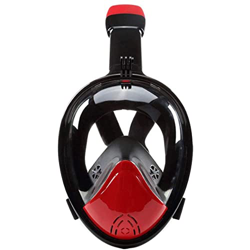 Maschera per lo snorkeling Maschera per lo snorkeling a pieno facciale con vista panoramica pieghevole con supporto per fotocamera rimovibile, set Dry características