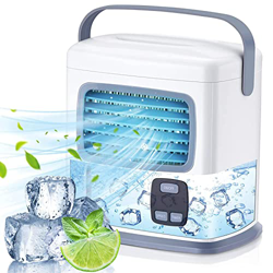 Profesrp Condizionatore d'Aria Portatile,3 in 1 (Condizionatore d'Aria, Ventilatore, Umidificatore)Mini Condizionatore,12H Timer Raffrescatore d'Aria  características