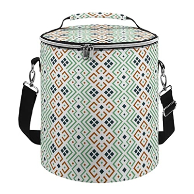 Joyyoq Borsa Termica per Il Pranzo da Lavoro, Borsa da Picnic Pieghevole, Tessuto Oxford, Borse Termiche per Picnic di Conservazione, Borsa Termica pe