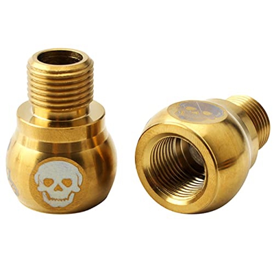 WLDOCA 1 Paio di estensori per Pedali Bici da 20 mm Adattatori per Pedali Bici Distanziatori per Bici da Strada MTB,B