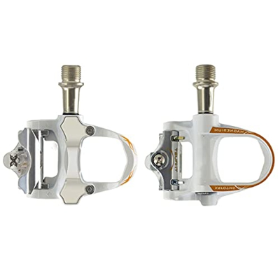 Pedali per Bici Pedalo in Bicicletta per Biciclette in Lega di magnesio con ago-Pedale Pedale Universale per Bicicletta (Colore : White, Size : 6.2x9.