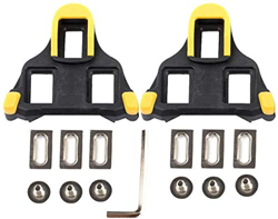 WJJ Bike Tacchetti Indoor Cycling Bici della Strada della Bicicletta della Tacchetta Set (Giallo) precio