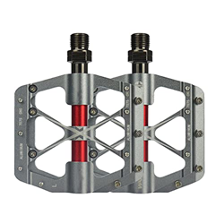 Pedali bici Pedali Ciclismo Bicicletta Pedali Cuscinetto Sigillati Plastica e Acciaio Bici Parte Pedali Bicicletta Universale Pedale Bicicletta (Color características