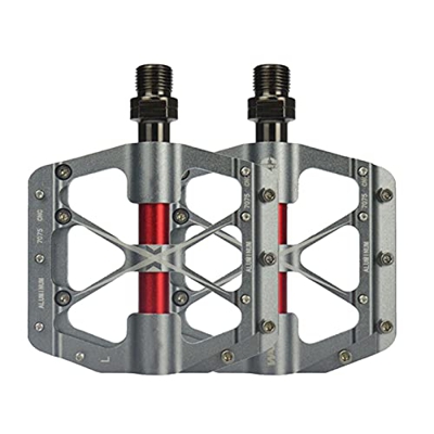 Pedali bici Pedali Ciclismo Bicicletta Pedali Cuscinetto Sigillati Plastica e Acciaio Bici Parte Pedali Bicicletta Universale Pedale Bicicletta (Color