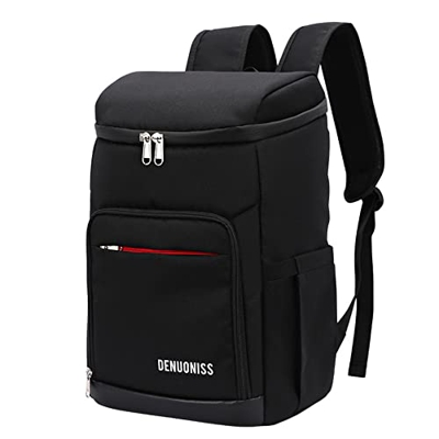DuzLink Borsa termica grande, isolata, borsa termica termica, impermeabile, per birra fredda, picnic, con scomparto termico, frigorifero portatile per