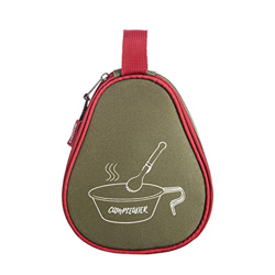 Fulenyi Borsa porta contenitori in tessuto Oxford resistente all'acqua e alla mano, borsa portaoggetti per scodelle con tracolla per il trasporto e bo características