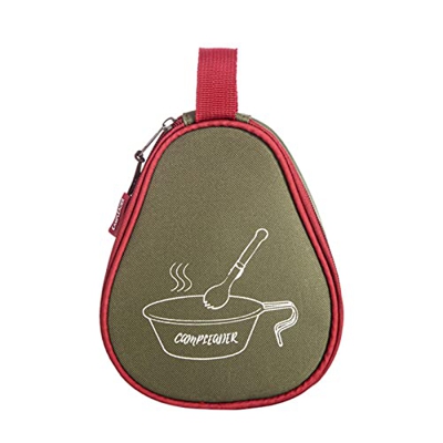 Fulenyi Borsa porta contenitori in tessuto Oxford resistente all'acqua e alla mano, borsa portaoggetti per scodelle con tracolla per il trasporto e bo