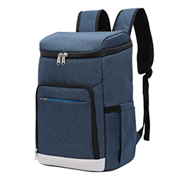 LIZHOUMIL Zaino refrigerante impermeabile isolante, borsa da picnic, zaino leggero con 24 lattine o 12 lattine, per campeggio in spiaggia all'aperto,  características