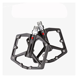 AIRAXE Pedali in Lega in Lega di Alluminio MTB Pia Pedali for Biciclette antiossidazione Cuscinetti a Un Pezzo di Modanatura Monopezzo (Color : K203-B precio