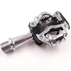 Pedali Bici, MTB Alluminio Autobloccanti con Clip Pedale Clipless Doubleside, Pedale per Parti Bici Ultraleggere SPD, per Mountain, MTB, Touring, Trek precio