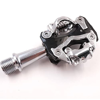 Pedali Bici, MTB Alluminio Autobloccanti con Clip Pedale Clipless Doubleside, Pedale per Parti Bici Ultraleggere SPD, per Mountain, MTB, Touring, Trek
