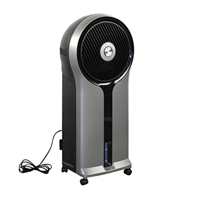 White - Condizionatore Portatile Multifunzione Modello Dodi, Ventilatore Portatile, Raffrescatore D'aria, Deumidificatore Casa, Con Ruote, Display, Te