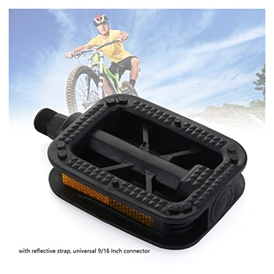 AIRAXE Postatori di Biciclette da 14 mm 9/16"Pedale Plat del Piede Universale MTB Peperoncini for Biciclette in Bicicletta for Ciclisti for Polvere Po
