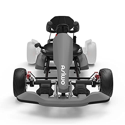 Hoverkart Go Karts Attachment compatibile con tutti gli hoverboard 6.5, 8 e 10 Pollici (Grigio)