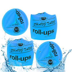 4-Pack Braccioli Bambini 4 - 15 anni, Arm Bands, PVC Gonfiabili Braccioli per Bambino / Bambina 15-60kg Acqua Piscina Nuoto Estate (blu) en oferta
