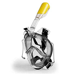 Maschera da snorkeling a pieno facciale, maschera da snorkeling a pieno facciale per adulti con supporto per fotocamera rimovibile, maschera da snorke características