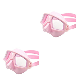 tieedhfu 2 Set di Keep Diving DM-405 Dive Face Guard Adulti Equilibrato Facce a tenuta Scudo Subacqueo Protettori per il nuoto características