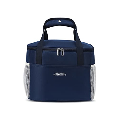 Borsa termica portatile con lati morbidi - Moderna borsa per il pranzo da picnic, pieghevole, morbida, isolata e a prova di perdite, per viaggi, campe