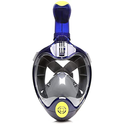 Spacmirrors Maschera da Snorkeling Integrale Snorkeling Gear Snorkeling, Maschera da Nuoto panoramica a 180° per Adulti e Giovani características