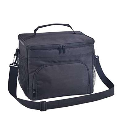 Borsa termica portatile con lati morbidi, moderna borsa per il pranzo da picnic, pieghevole, morbida, isolata e a prova di perdite per viaggi, campegg