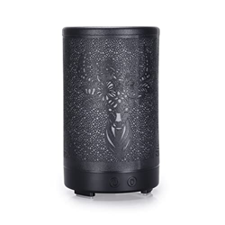 yestGE Iron Art 100ml Diffusore Aroma Olio Essenziale, Umidificatore Cavo for Ufficio, ad Ultrasuoni in Metallo, d'Aria Nebbia Vintage Silenzioso Speg características