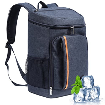 Psfghvz 22L Borsa Termica Zaino Termico Frigo Grande capacità Zaino Frigo Borsa Pranzo Isoterma per Alimenti Mantenere Caldo o Freddo per Uomo Donna p