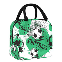 Borsa termica per il pranzo, per calcio, sport, impermeabile, impermeabile, a prova di perdite, borsa grande per preparare i pasti per adolescenti, ra en oferta