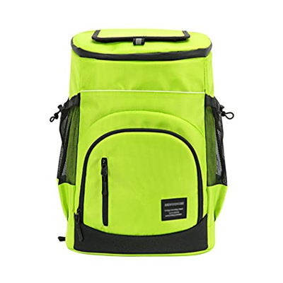 LANGWEI Borsa Termica per Zaino, Borsa per Frigorifero da 30 Litri, Borsa Termica per Birra da Spiaggia con Tasche Multiple, 36 Lattine, Isolata, A Pr