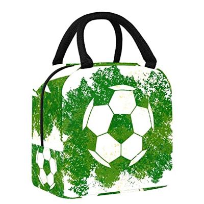 Borsa termica per il pranzo, per il calcio, per sport, sport, impermeabile, a prova di perdite, grande borsa per la preparazione dei pasti, per adoles