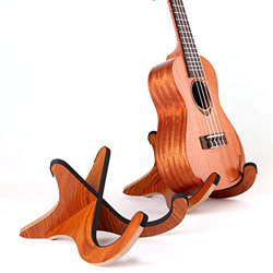 ZWHQ Supporto Chitarra Universale Chitarra Acustica elettrica Ukulele Chitarra Stand Ukulele per Chitarre Acustiche, Elettriche (Colore : Natural, Siz en oferta