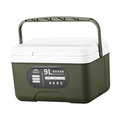 perfeclan Scatola Termica isolata Portatile Frigorifero Congelatore Frigorifero per la Consegna degli Alimenti Borsa Termica da 9 Litri per Il Traspor