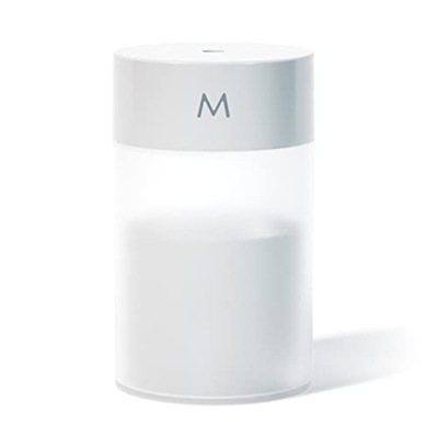 ELECTRICBOATS_IT 260Ml Mini Umidificatore d'aria portatile 5V 2W USB Purificatore d'aria con 2 modalità di spruzzo e luce notturna Tranquillo Aroma Di