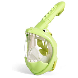 Spacmirrors Maschere subacquee Bambini Nuoto Maschera da Snorkeling a Pieno facciale Ragazzi Ragazze Subacquea Scuba Anti Fog Snorkeling Maschera Suba precio