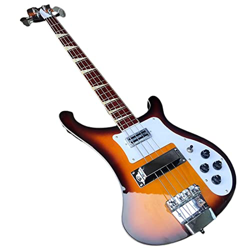 AURH Chitarra Elettrica Bassa 4 String Bass Guitar Collo Guitars in Acciaio Acustico in Acciaio Acustico XIXINYA (Color : Guitar, Size : 43 Inches) en oferta