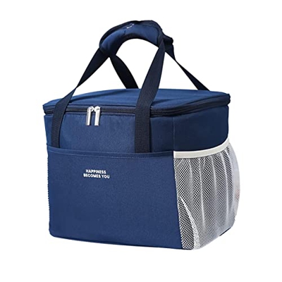 Generic Raffreddatore Morbido Pieghevole - Borsa da Pranzo Grande a Prova di perdite isolata,Frigorifero Portatile da Viaggio per Fare la Spesa, Campe