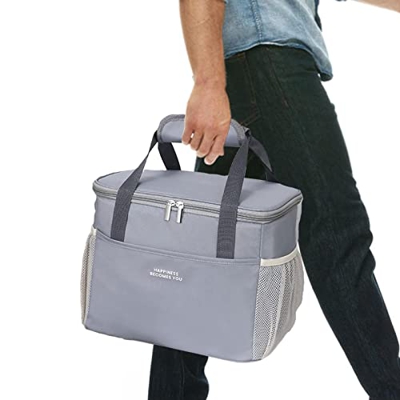 woyufen Raffreddatore Morbido Pieghevole,Borsa a Prova di perdite isolata Portatile - Borsa Termica Portatile Morbida per Pranzo, Spesa, Campeggio e V