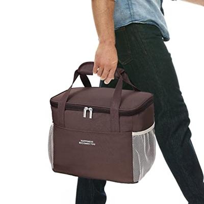 Generic Borsa Termica Pieghevole - Grande Borsa Termica per Il Pranzo con Lato Morbido,Frigorifero Portatile da Viaggio per Fare la Spesa, Campeggio, 