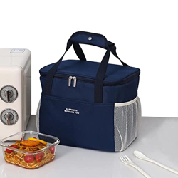 Generic Borsa Termica Laterale Morbida | Borsa da Pranzo Grande a Prova di perdite isolata,Raffreddatori Portatili a Prova di perdite Pieghevoli per C características