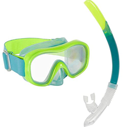Set Snorkeling con Maschera Subacquea E Snorkel Dry,Immersioni Subacquee Ampia Vista Panoramica A 180°,Cinghie per La Testa Regolabili,Respirazione Fa características