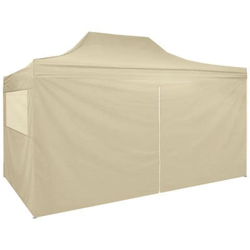 Tenda Pieghevole Pop-Up 4 Pareti Laterali 3x4,5 m Colore Bianco en oferta
