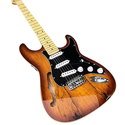 AURH Groove Elettrico Groove Fretboard Mahogany Body F Hole Guitars in Acciaio Acustico in Acciaio Acustico XIXINYA (Color : Guitar, Size : 41 Inches)