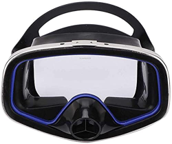 Maschere subacquee per snorkeling a pieno facciale Maschera per lo snorkeling Occhialini per immersioni in silicone Salvataggio subacqueo Occhialini p en oferta