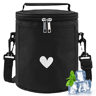 Psfghvz Borsa Termica Morbida Zaino Termico Isolato Leggero Impermeabile Zaino Termico per Uomini Donne a Pranzo Lavoro Picnic Spiaggia Campeggio Escu