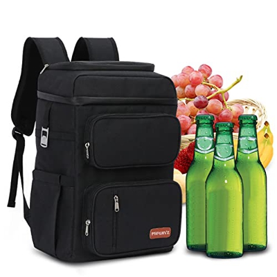 Psfghvz Zaino Termico Morbido Zaino Termico Leggero 28L Zaino Termico Impermeabile a Tenuta Stagna per Uomini e Donne Picnic, Escursionismo, Spiaggia,