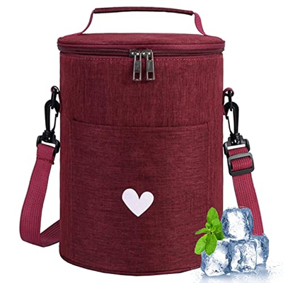 Psfghvz Borsa Termica Morbida Zaino Termico Isolato Leggero Impermeabile Zaino Termico per Uomini Donne a Pranzo Lavoro Picnic Spiaggia Campeggio Escu